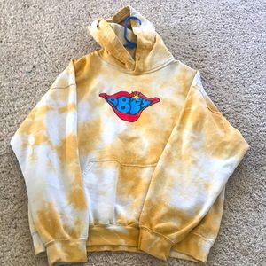 OBEY hoodie,bright orange